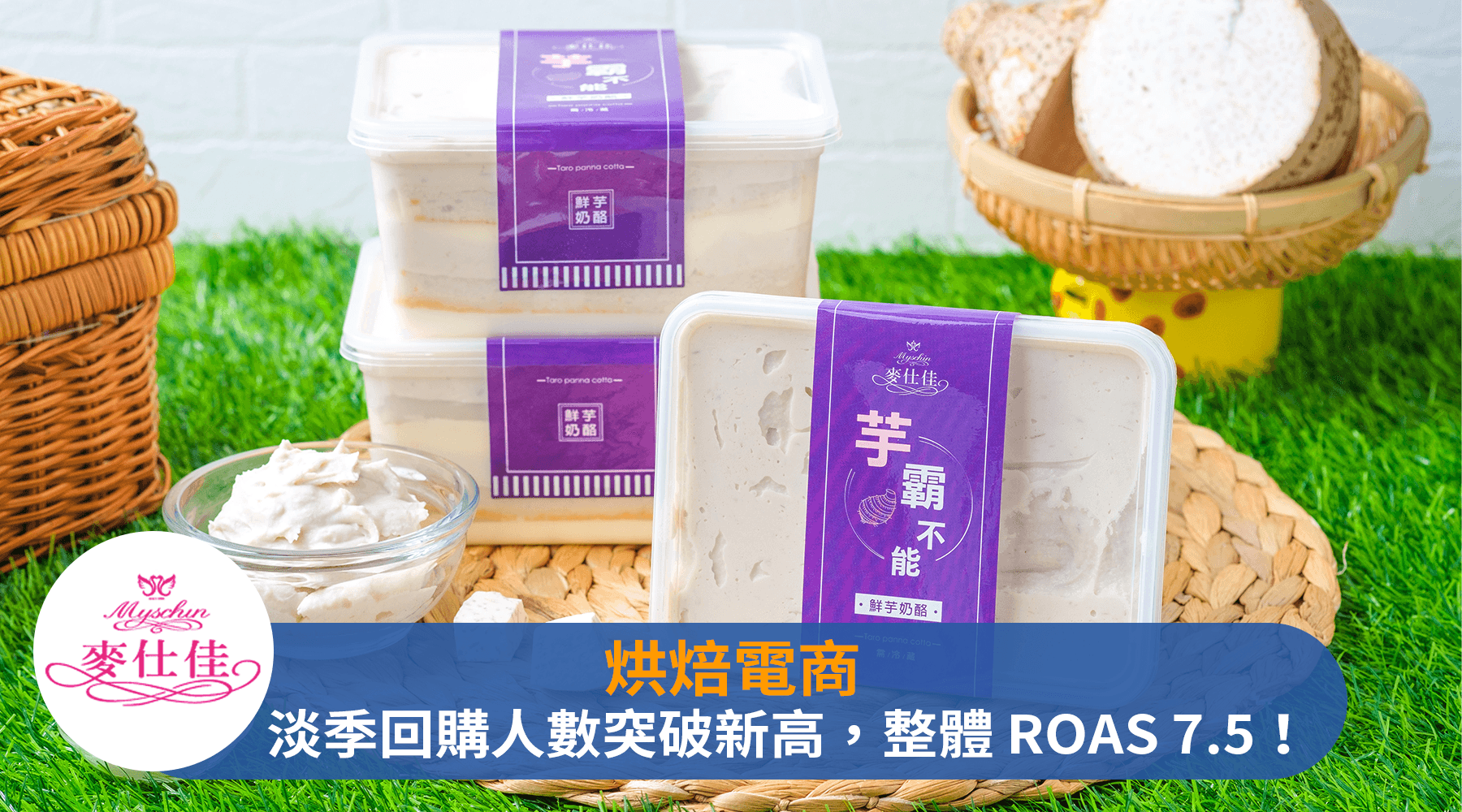 麥仕佳千萬業績烘焙電商：系統導入 2 個月，淡季回購人數突破新高，整體 ROAS 7.5！還能優化營運方向！